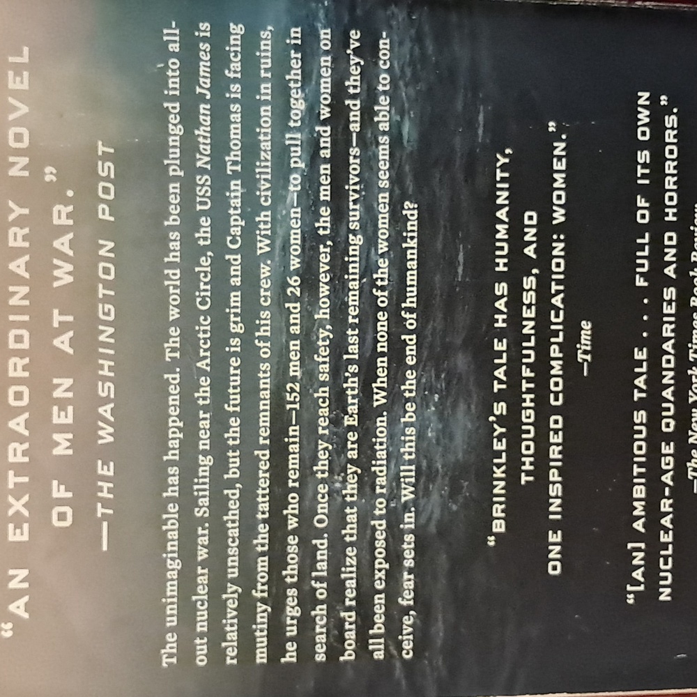 Just In! " The Last Ship" Paperback Novel By WILLIAM BRINKLEY ~ A TNT Series - Picture 3 of 9